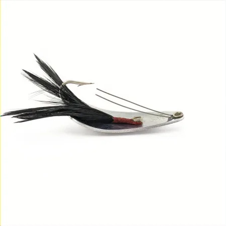 Vartiklė Weezel Rex Spoon, nikelis, 12 g, plunksnų uodega, #24761