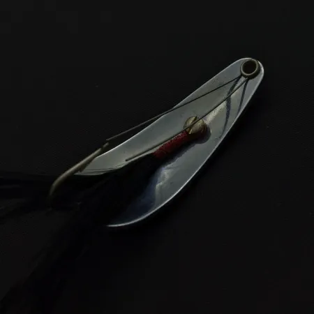Vartiklė Weezel Rex Spoon, nikelis, 12 g, plunksnų uodega, #24761