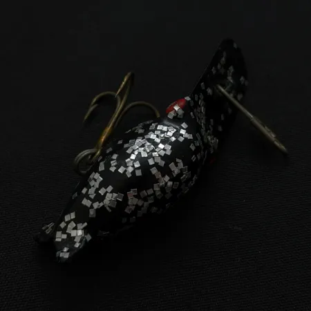 Eddie Pope Hot Shot vobleris, juodas blizgučiai, 1.5 g, #24774