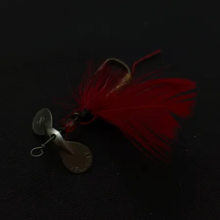 Pflueger Pilot Fly Spinner, Nikelis/Raudona, 1.2 g, Vintage, #24804