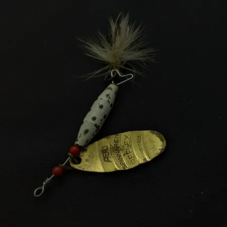 ABU Spinnaren Reflex, Auksinis/Baltas, 7 g, Rištas Trišakis, #24811