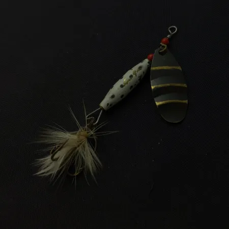 ABU Spinnaren Reflex, Auksinis/Baltas, 7 g, Rištas Trišakis, #24811