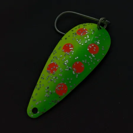 Moonshine Lures Flutter Vartiklė, Geltona Žalia, 7 g, #24818