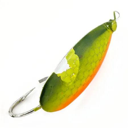Johnson Silver Minnow Weedless, Žalia/Oranžinė, 9 g, #25191