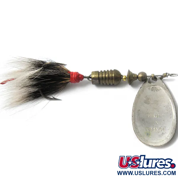 Mepps Aglia 3 Sukriukė, Plienas / Raudona, 7,3g, Voverės kailis, #0049