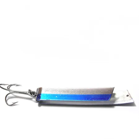 South Bend Super Duper Blizgė, Nikelis/Mėlyna, 18g, U formos, #0068