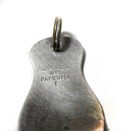 K-B Spoon Blizgė, Plienas, 6g, Siaurinto Vidurio Profilis, #0069