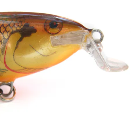 Rapala Shallow Shad Rap Vobleris, Ruda / Geltona JP, 11g, Balsa, #0082