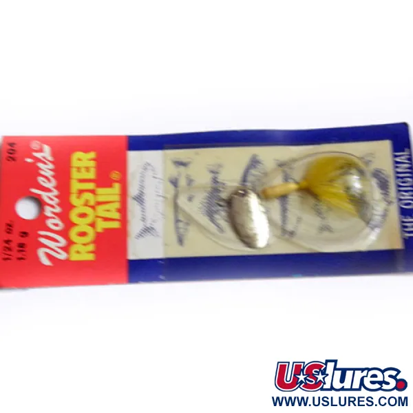 Worden’s Original Rooster Tail Sukrė, Geltona, 1.18g, #0182