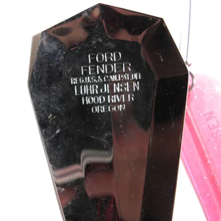 Luhr Jensen Ford Fender Lake Troll Sistema, Nikelis/Rožinė, #0217