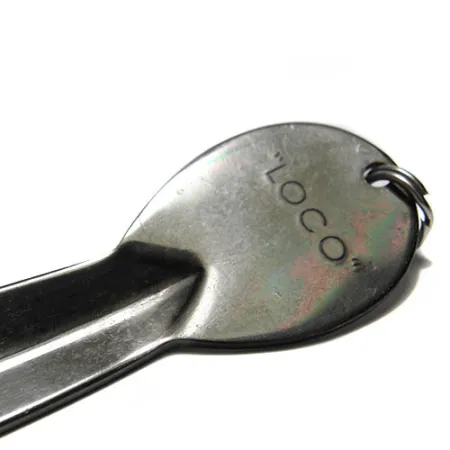 Luhr Jensen Loco Vartiklė, Juoda / Holograma, 23g, Viengubas Kablys, #0281