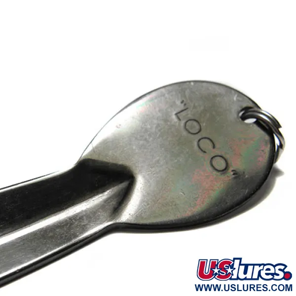 Luhr Jensen Loco Vartiklė, Juoda / Holograma, 23g, Viengubas Kablys, #0281