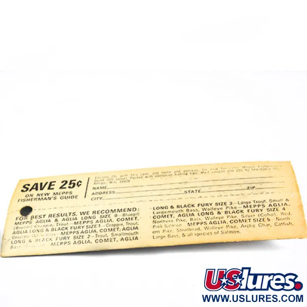 Mepps Aglia 1 Sukrė, Žalvaris, 3.5g, Rištas kabliukas, #0362