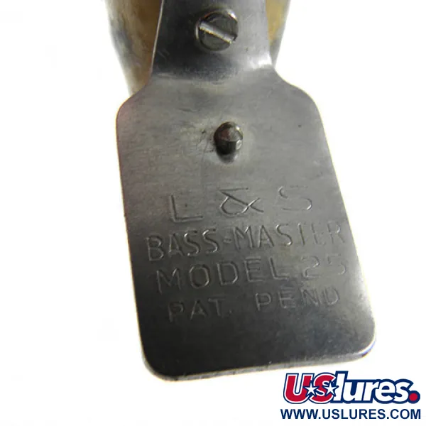 MirrOlure Bass-master model 25 Vobleris, Natural, 8g, Nariuotinas, #0390