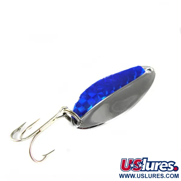 TODDCO Main liner Vartiklė, Nikelis / Mėlyna, 11g, Vintage JAV, #0395