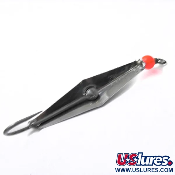 Clark Spoon Blizgė, Nikelis / Raudona, 8g, Žolėms atspari, #0467