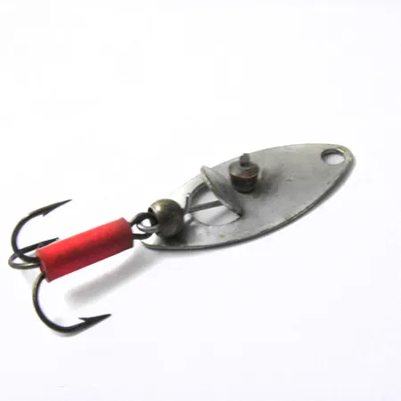 Mepps Kriss 1 Sukrė, Sidabrinė / Mėlyna, 3g, Lapelis su išpjova, #0470