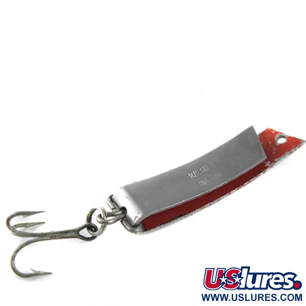 South Bend Super-Duper 506 Blizgė, Nikelis/Raudona, 7g, U-forma, #0491