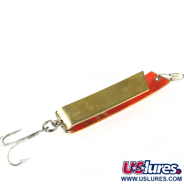 South Bend Super-Duper 509 Blizgė, Auksinė / Raudona, 11g, Paauksuota, #0507