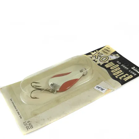 Acme K.O. Wobbler Vartiklė, Raudona / Balta, 14g, Sonic Tail, #0516