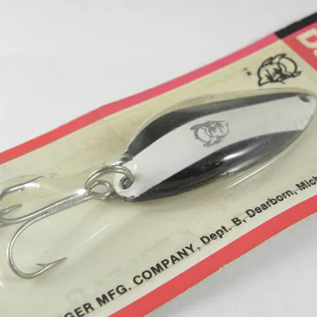 Dardevle Devle Dog Blizgė, Black / White, 14g, Vintage, #0520