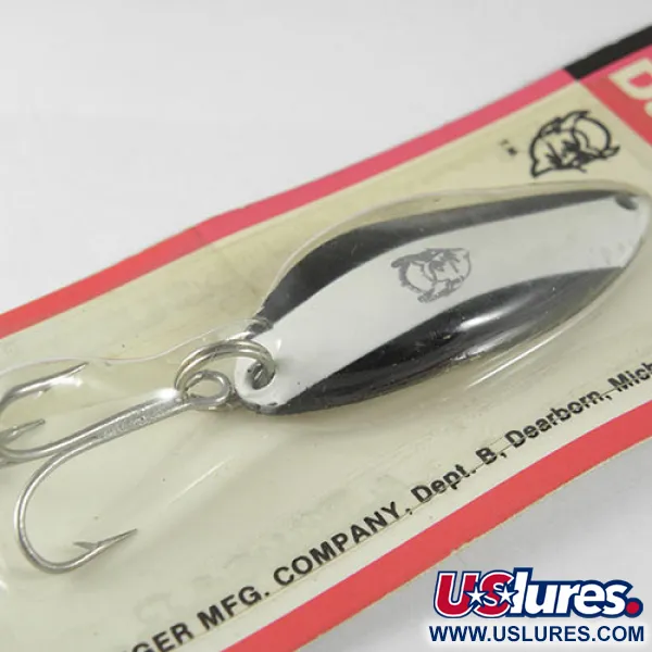 Dardevle Devle Dog Blizgė, Black / White, 14g, Vintage, #0520