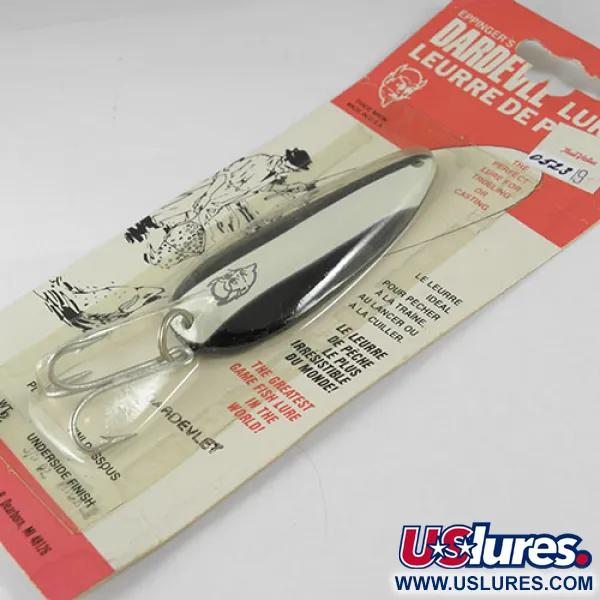 Eppinger Dardevle Dardevlet Blizgė, Black / White, 21g, #0523