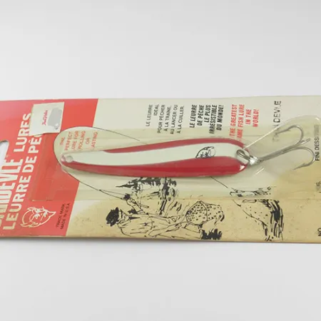 Eppinger Dardevle ThinDevle Blizgė, Raudona / Balta, 11g, Klasika, #0541