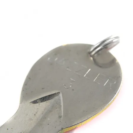 Acme Dazzler #3 Blizgė, Oranžinė / Holograma, 17g, JAV Vintage, #0577