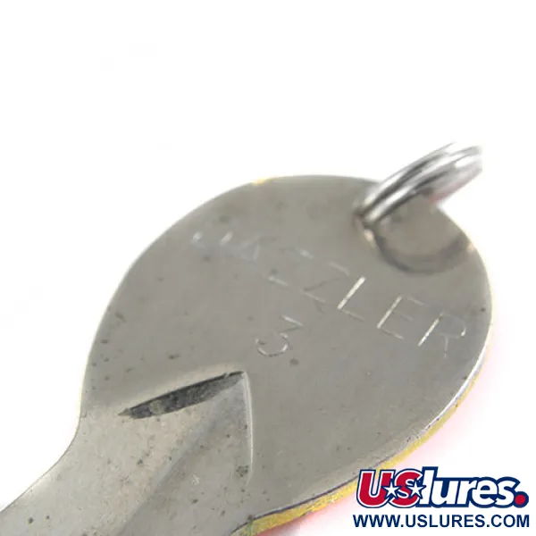 Acme Dazzler #3 Blizgė, Oranžinė / Holograma, 17g, JAV Vintage, #0577