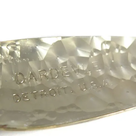 Eppinger Dardevle Klicker Blizgė, Crystal Silver, 28g, Garsinės Plokštelės, #0610