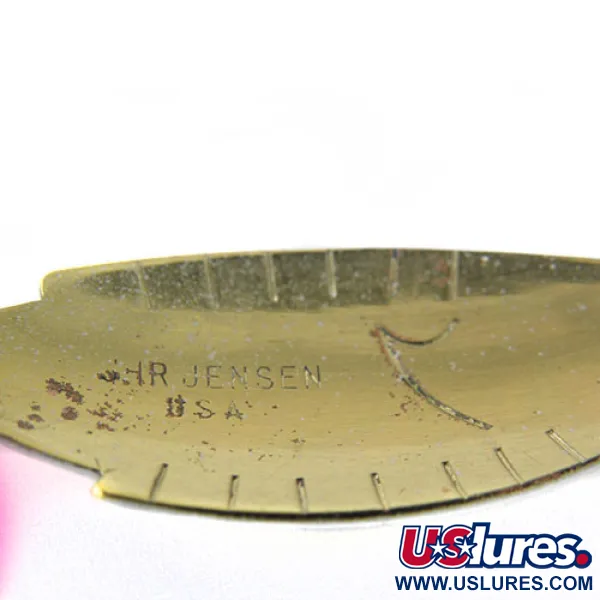 Luhr Jensen Blizgė, Balta/Raudona/Žalia, 4.3g, Rausvas atraktorius, #0622