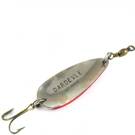 Dardevle Spinnie Blizgė, Raudona / Balta, 6g, Vintage, #0644