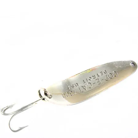 Dardevle Cop-E-Cat 7300 Blizgė, Nikelis/Žalia, 10g, Detroit įspaudas, #0653