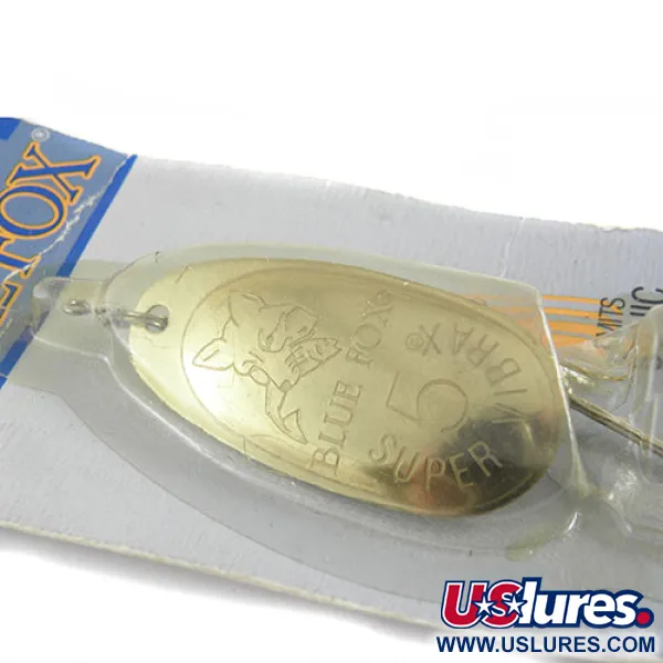 Blue Fox Super Vibrax 5 Sukre, Auksinė, 14g, Anti-persisukimas, #0663