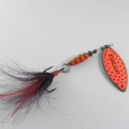 Mepps Aglia Long 4 Dressed Sukriukė, Auksinė / Oranžinė, 17g, #0667