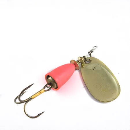 Blue Fox Super Vibrax 3 Sukrė, Auksinė / Oranžinė, 8g, Anti-Twist, #0681