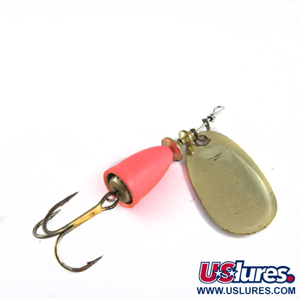 Blue Fox Super Vibrax 3 Sukrė, Auksinė / Oranžinė, 8g, Anti-Twist, #0681