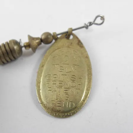 Mepps Aglia 2 Dressed Sukriukė, Žalvaris, 4,7g, Puoštas trišakis, #0714