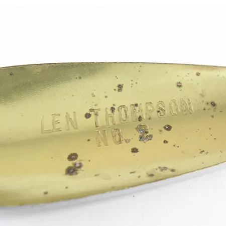 Blizgė Len Thompson #2, Raudona / Balta, 28g, Žalvaris, #0739