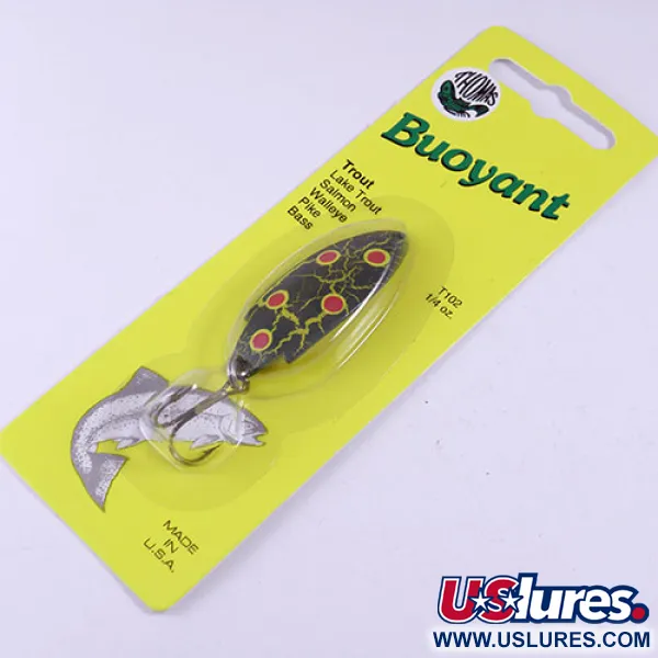 Thomas Buoyant Blizgė, Žalia/Raudona (Frog), 7g, Klasika, #0740