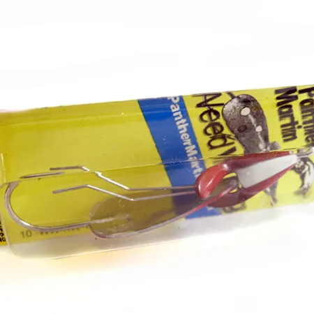 Weedless Panther Martin Weed Wing Vartiklė, Raudona/Balta, 17g, Bežolė, #0742