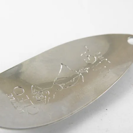 Seneca Little Cleo Blizgė, Nikelis / Mėlyna, 5g, Hula Girl, #0776