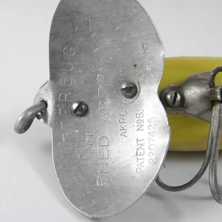 Fred Arbogast Jitterbug Paviršinis Masalas, Ešerys, 10g, Vintage, #0799