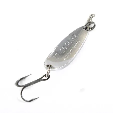 Luhr Jensen Krocodile Blizgė, Nikelis/Mėlyna, 9g, Prizminė, #0872