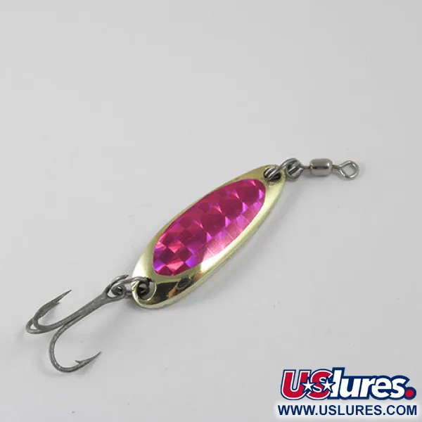 Luhr Jensen Krocodile Blizgė, Auksinė / Purpurinė, 9g, Tolimas Metimas, #0873