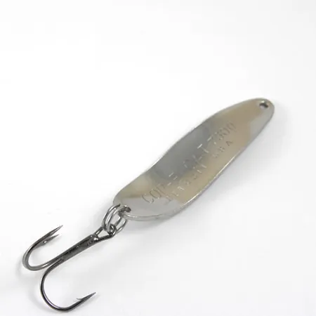 Dardevle Cop-E-Cat 7300 Blizgė, Nikelis/Žalia, 10g, Korių raštas, #0874