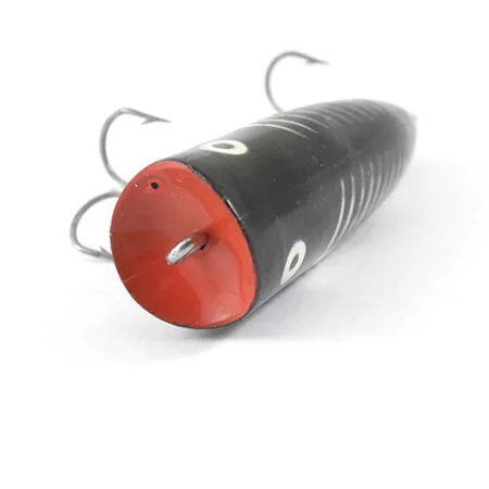 Popper Heddon Chugger Spook, Juoda/Balta/Raudona, 14g, Paviršinis, #0875