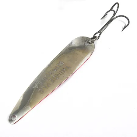 Dardevle ThinDevle Blizgė, Raudona / Balta / Nikelis, 11g, Plona, #0876