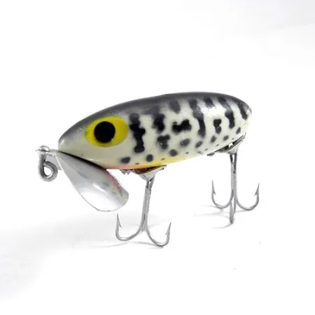 Fred Arbogast Jitterbug Paviršinis Masalas, Tiger, 10g, Vintage, #0880